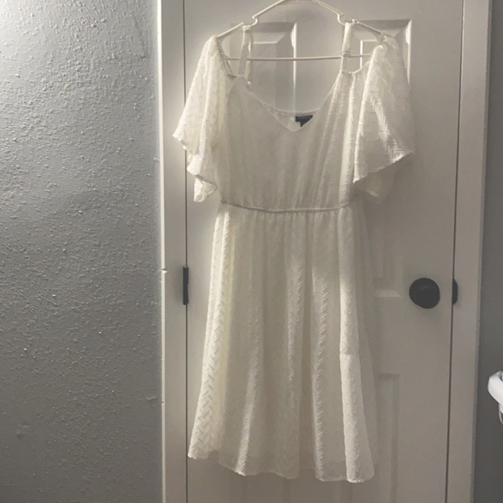 White MIDI dress